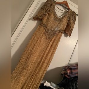 Super elegant yellow gown size 10 by Lillie Rubin 💥👍🌹